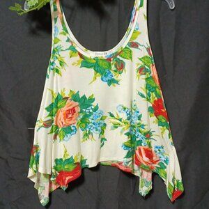 FOREVER 21 CROP TANK size M made in the U.S.A. American made